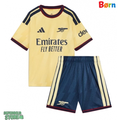 Arsenal William Saliba #2 Replika Babytøj Tredje sæt Børn 2026-27 Kortærmet (+ Korte bukser)